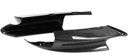 Spoiler di Bumper in Carbon Look - Glanzend Zwart - Adatto per E90 E92 - Modello 2007-2012