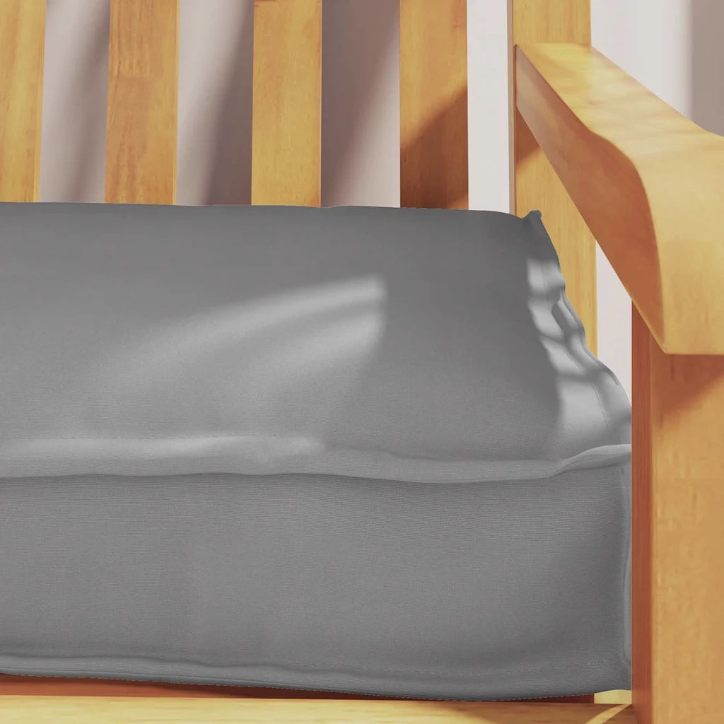 Set di Cuscini per Pallet 2 pcs Grigio 200 x 40 x 8 cm 42001729