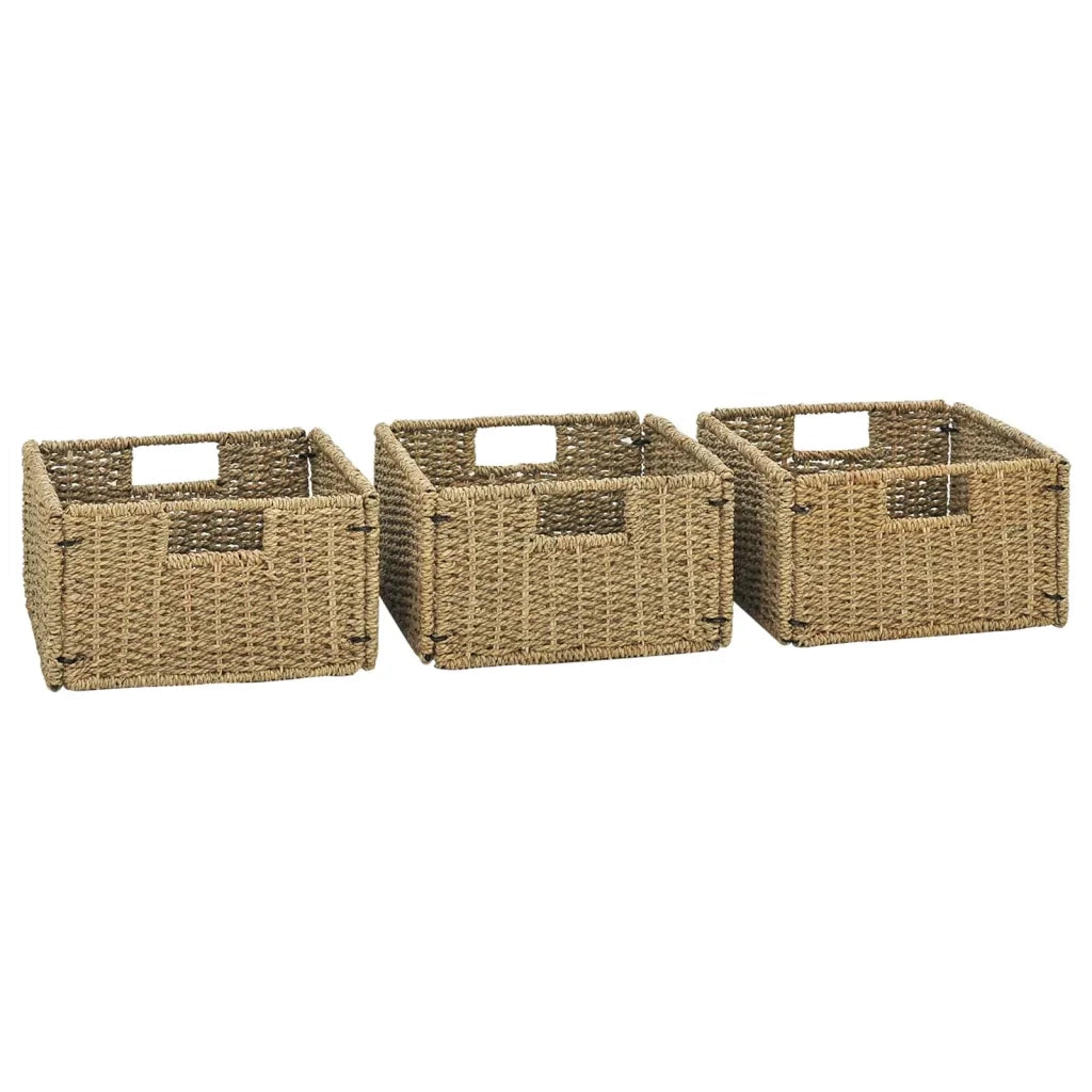 Mobile da Bagno con Lavabi in Marmo Nero Legno Massello Teak