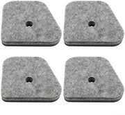 Kit di filtro dell'aria di alta qualità - Adatto per FS87/FS90/FS100/FS110/FS130 - 4 pezzi - Sostenibile - Lega/Komposito - 78 mm x 65 mm - Filtro set