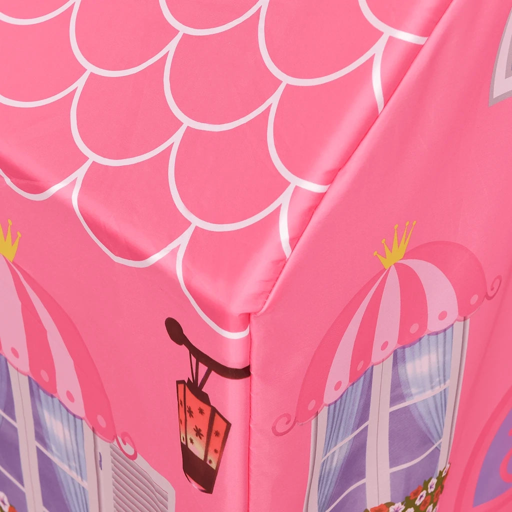 Tenda da Gioco per Bambini-Tenda Giocattolo Rosa con 250 Palline 69x94x104 cm 939798