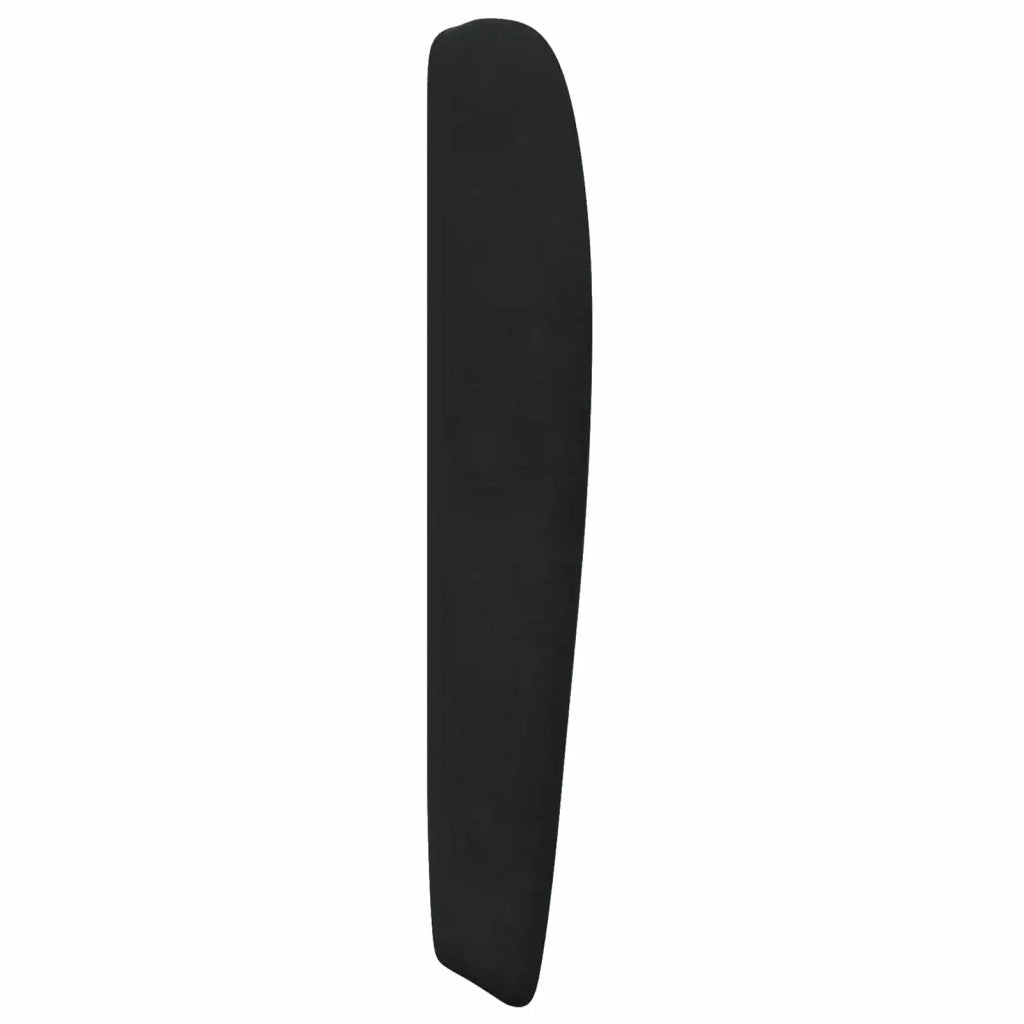 Orecchia della Testata Nero 80 x 23 x 6 cm Velluto