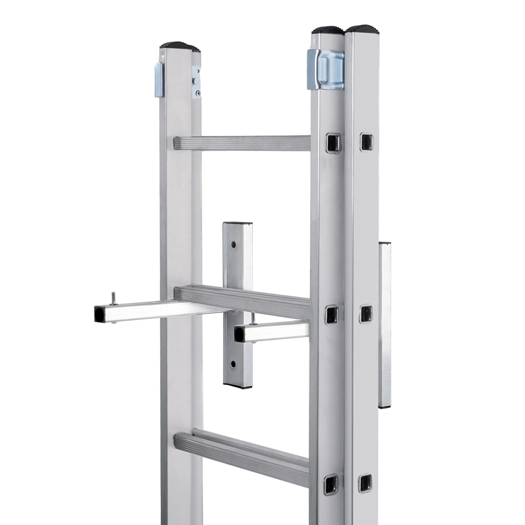 Supporto da parete KADAX per scala, gancio in alluminio, 2 pezzi, portata 80 kg