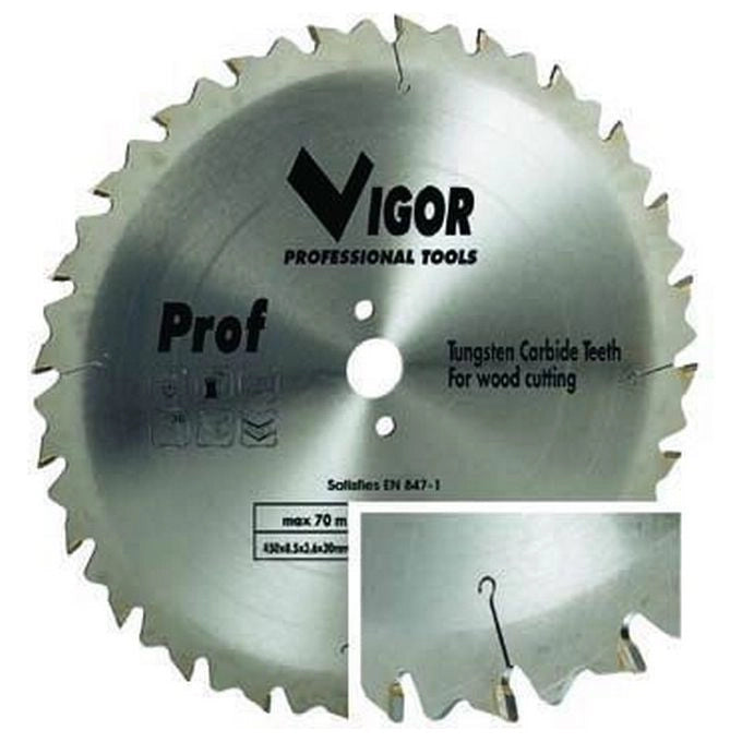 Vigor-Blinky Lame Circolari per Legno Anti-Contraccolpo Laser-Cut Anti-Vibrazione