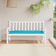 Cuscino per Panca-Cuscini per panchina Turchese 150x50x7 cm in Tessuto Oxford