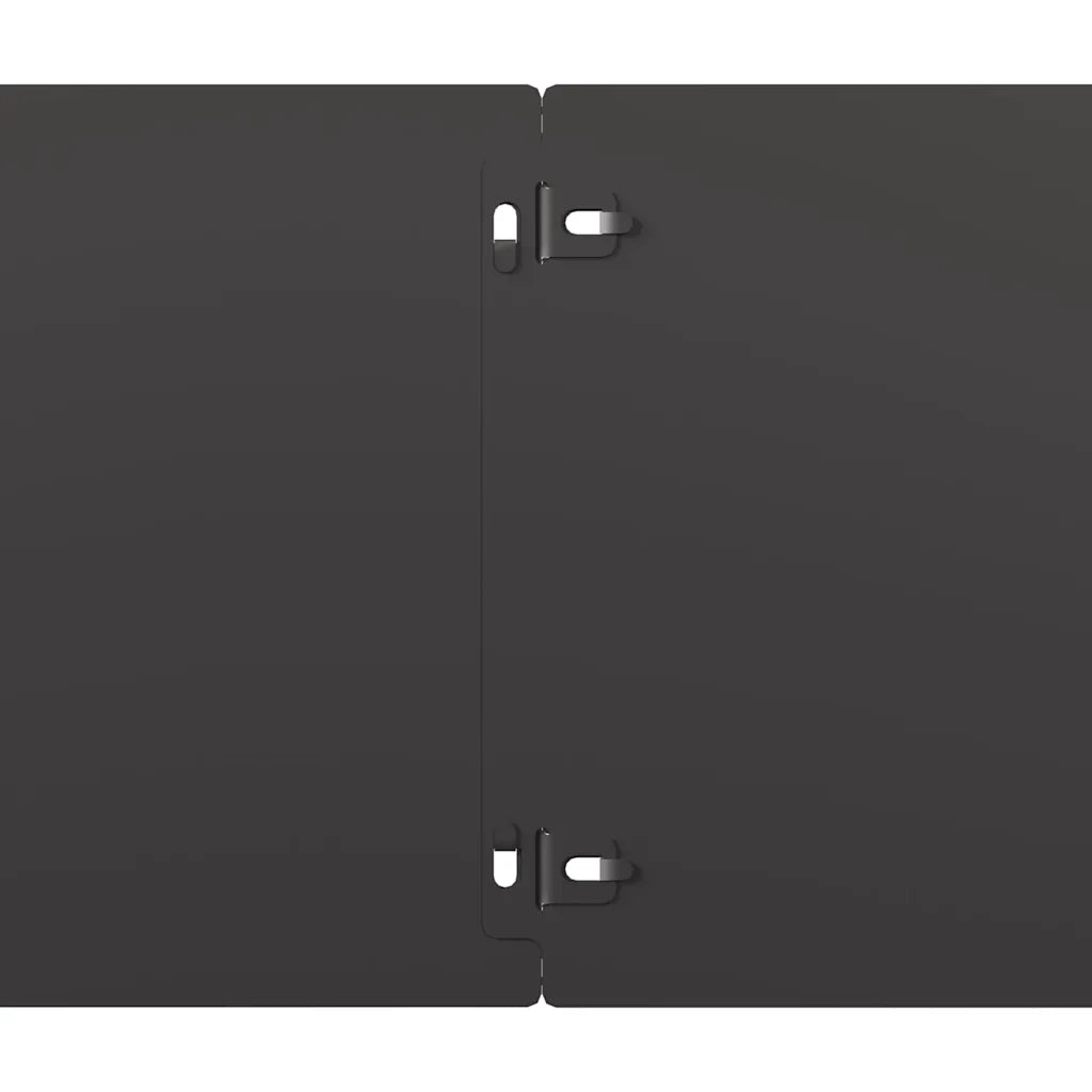 Bordure per Prato 30 pz Nere Acciaio Laminato a Freddo CFW6973615