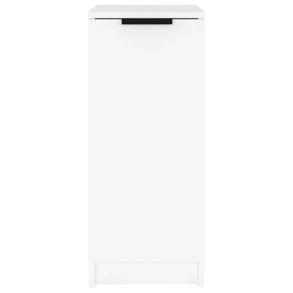 Scarpiera mobile contenitore per scarpe mobile per ingresso/corridoio/soggiorno 30 x 35 x 70 cm legno ingegnerizzato bianco 02_0021449