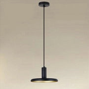 Trade Shop - Lampadario A Sospensione Design Moderno Con Paralume In Ferro Nero Oro E27 Ip20 33757 -