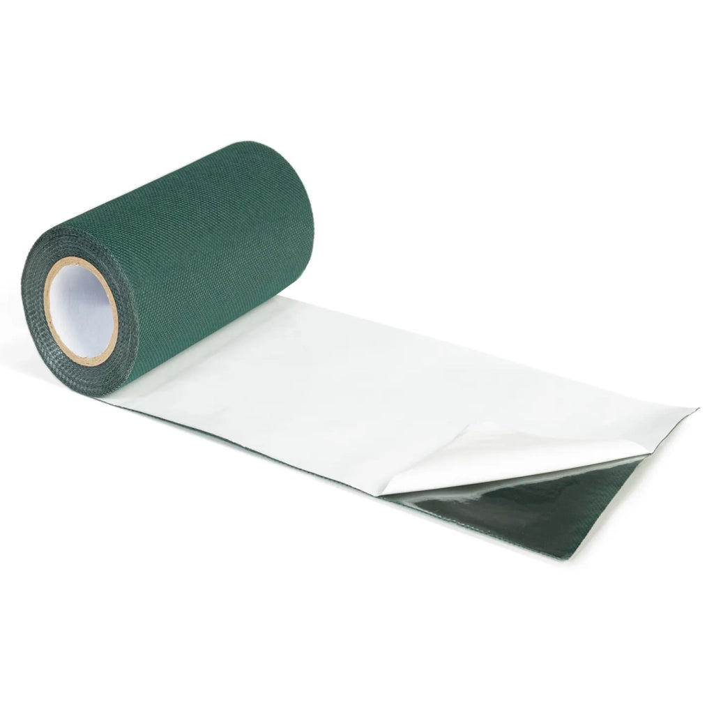 IDMarket - Nastro adesivo per erba sintetica 15 cm x 10 m