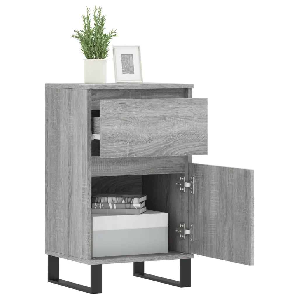 Credenza Grigio Sonoma 40x35x70 cm in Legno Multistrato 831176