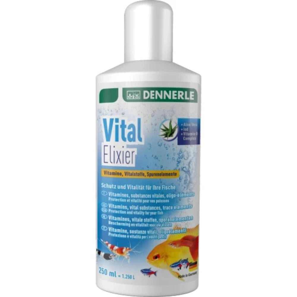Dennerle Vital Elixier - oligoelementi per acqua dolce Formato: 250 ml