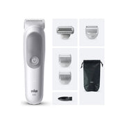 Braun Series 5 BG5550 Regolabarba Corpo Wet and Dry Ricaricabile Grigio