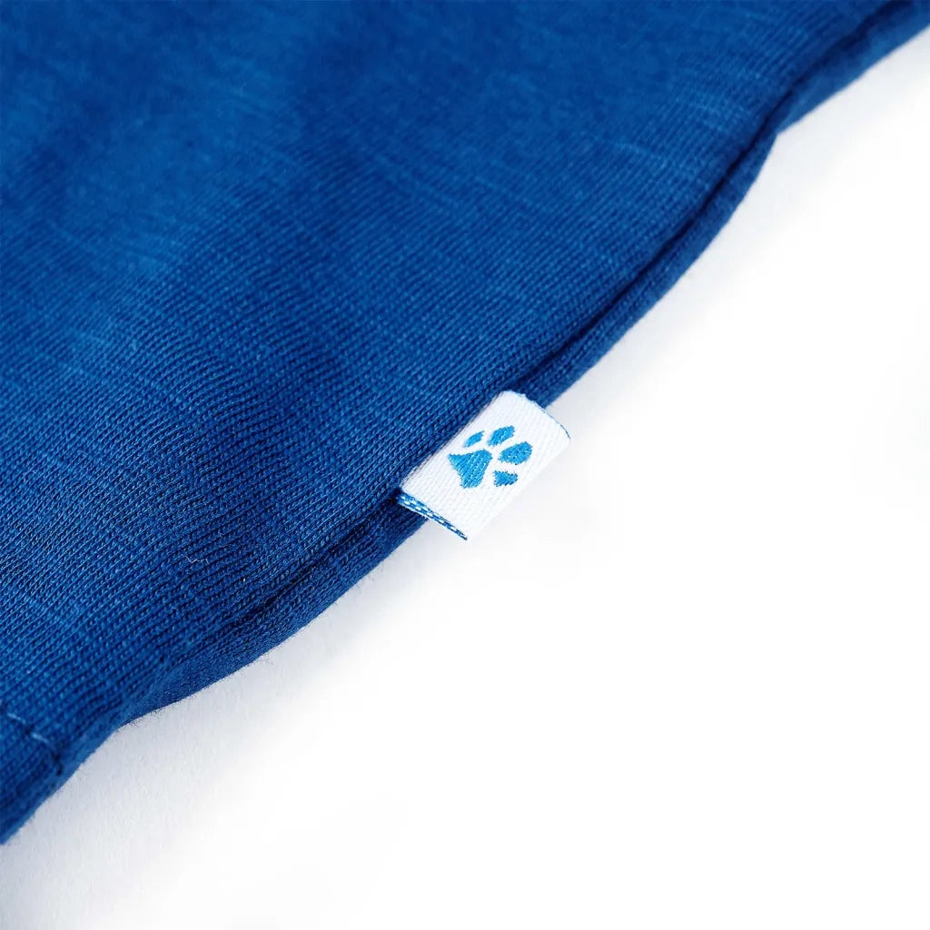 Maglietta da Bambino Blu Scuro 104 12335