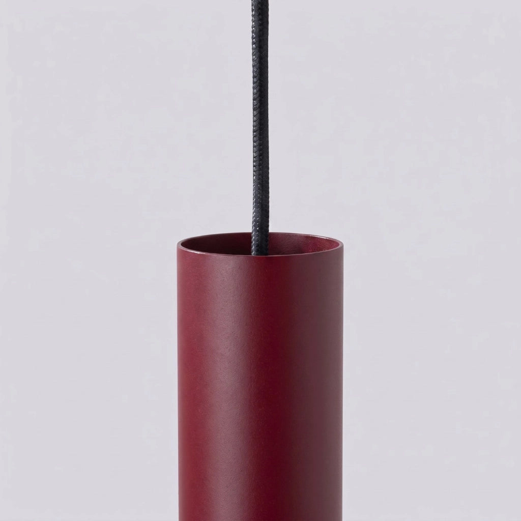 Lampada a sospensione LAGOS 1 bordeaux