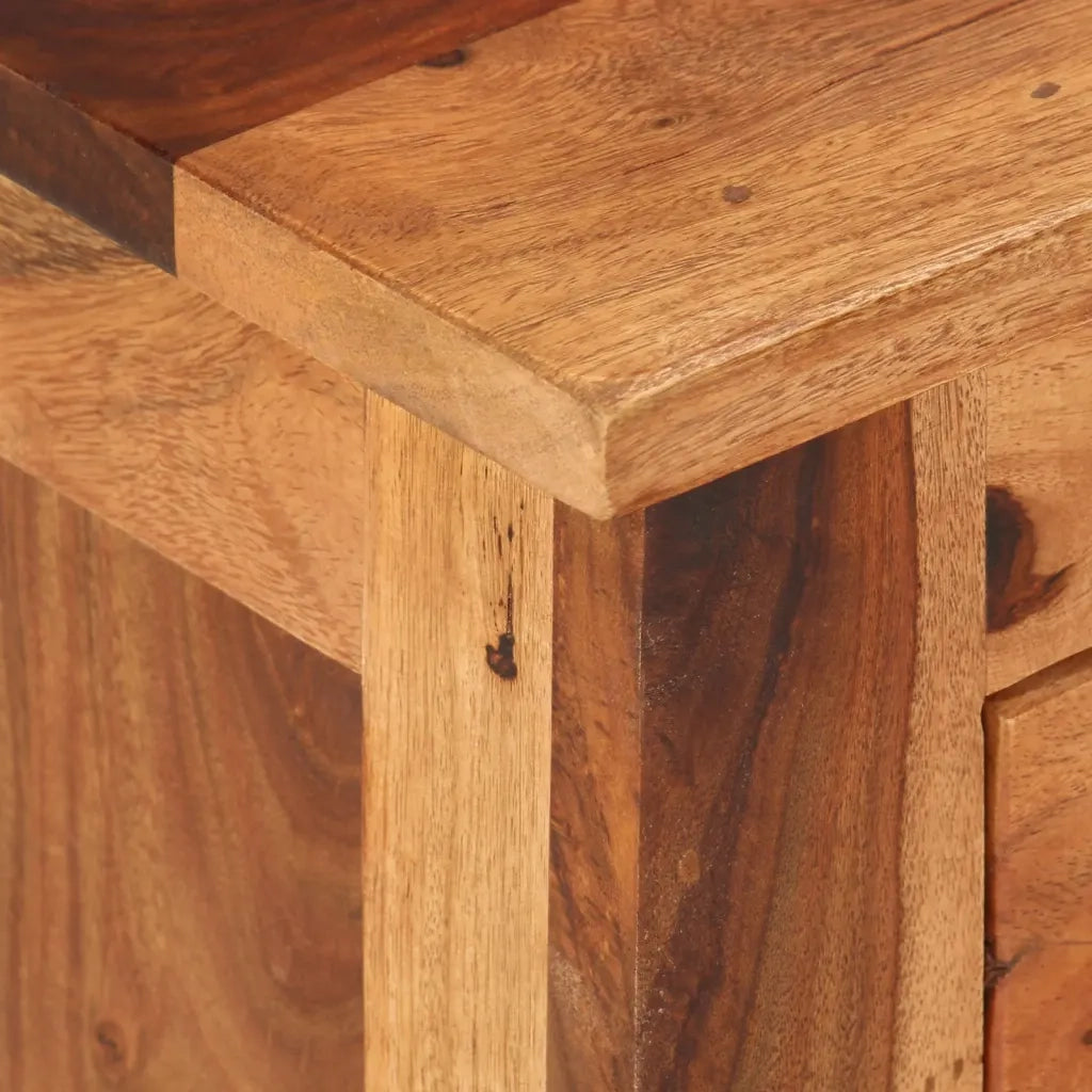 Mobile Porta TV 110x30x40 cm in Legno Massello di Sheesham cod mxl 15553