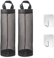 Ottimizzatore per sacchi della spazzatura 2 pezzi - Contenitore appeso - Pieghevole - Rete respirante - Resistente e impermeabile - Adatto per cucina/bagno