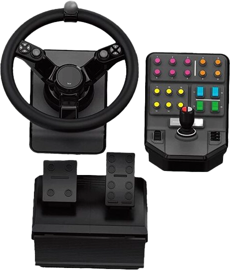 ORIGINAL Logitech Accessori per computer nero 945-000062 Rennlenkrad