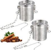 Filtro per teiera in acciaio inossidabile con catena di trasporto - Grande filtro per teiera con catena di trasporto - Filtro per teiera per teiera