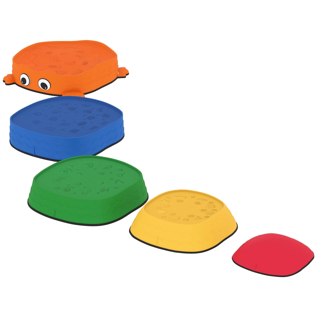 Set di Pietre da Equilibrio per Bambini ¨C zephmum ¨C Multicolore, 5 Pezzi, per Interno ed Esterno