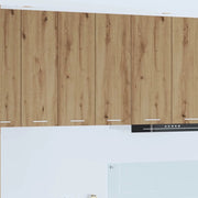 Armadio pensile con porta Rovere artigianale 60 x 31 x 80 cm 884281