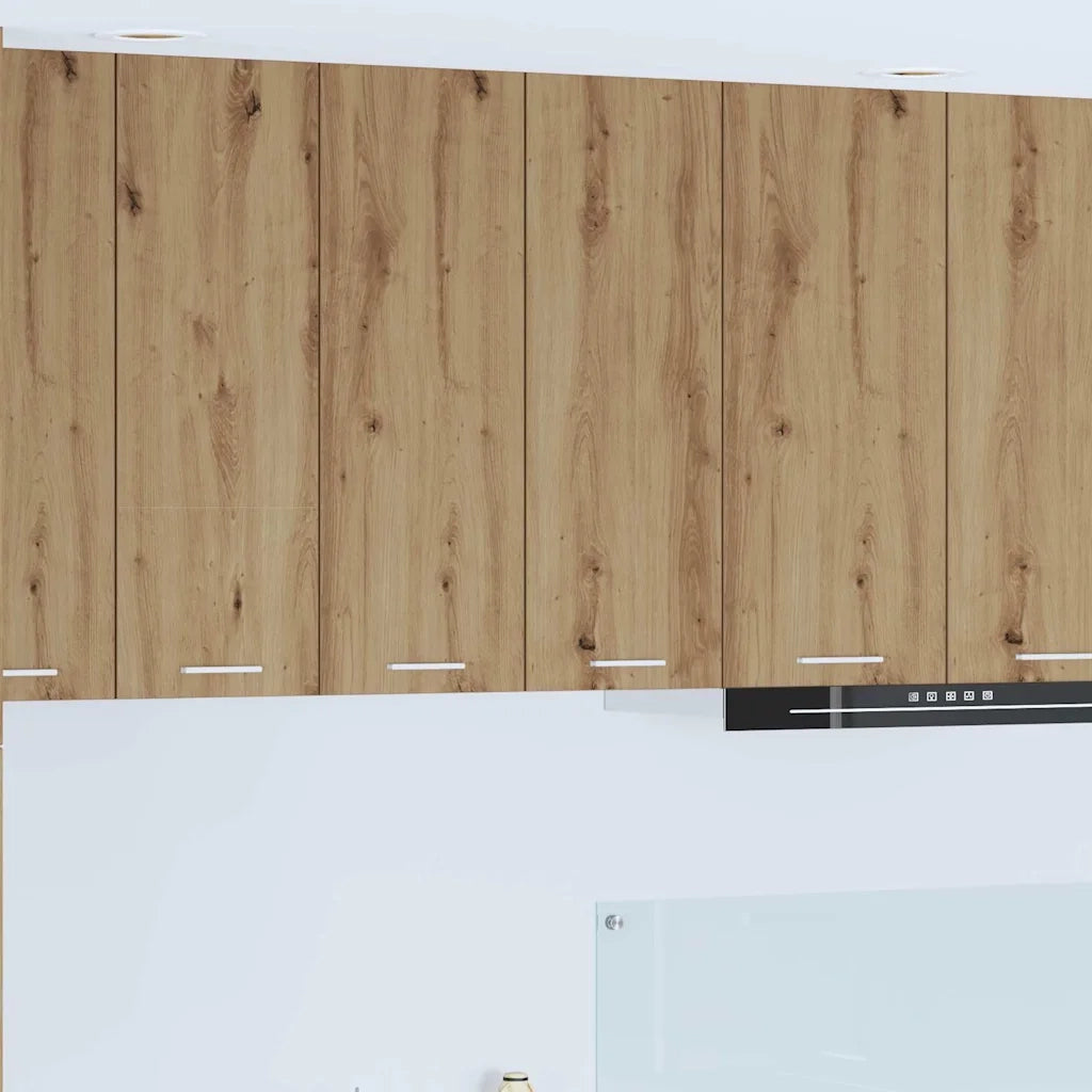 Armadio pensile con porta Rovere artigianale 60 x 31 x 80 cm 884281