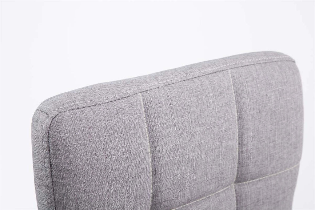 Sedia lounge Palma v2 in tessuto grigio
