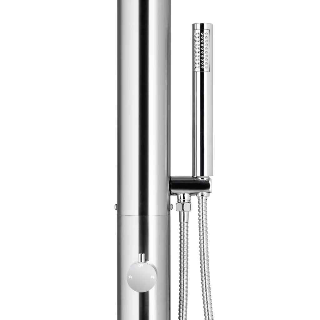 Doccia da Giardino 225 cm in Acciaio Inossidabile CFW9013177