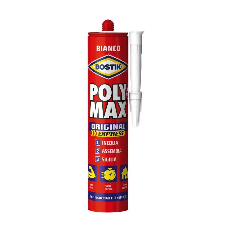 BOSTIK POLYMAX ORIGINAL 425 G BIANCO CARTUCCIA  1 PZ