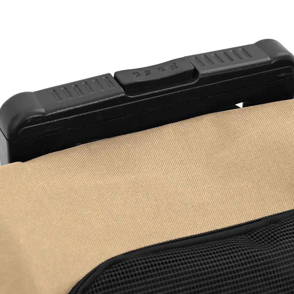 Carrello per Animali 3 in 1 Design Sabbia 48x32x(57-106) cm Tessuto Oxford 42007370