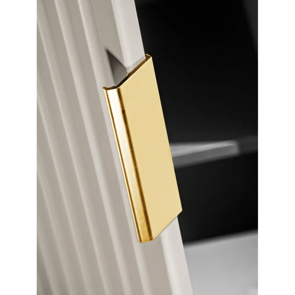 Colonna da bagno sospesa NOXERA – 1 porta – Beige opaco – Altezza 140 cm