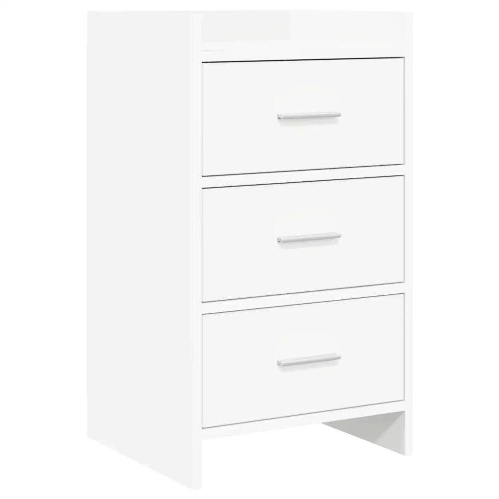 Comodini Bianco 40 x 36 x 70 cm Legno ingegnerizzato 8011027