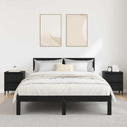 Armadio da Notte 2 pcs Rovere nero 40 x 35 x 50 cm 871923