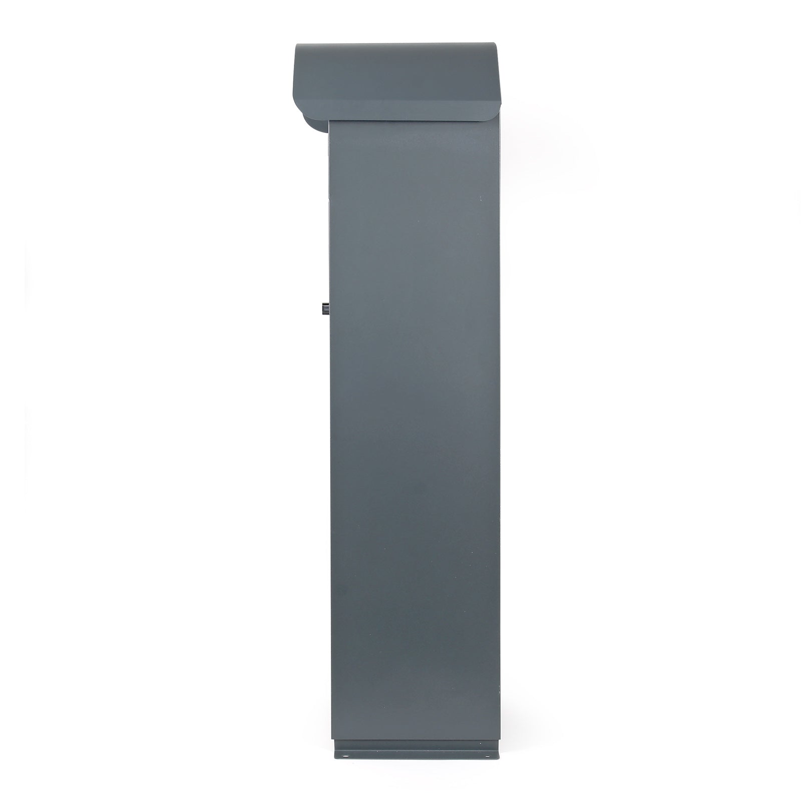 Witec Cassetta postale autoportante 42x24x102cm con struttura a colonna verniciata a polvere grigia