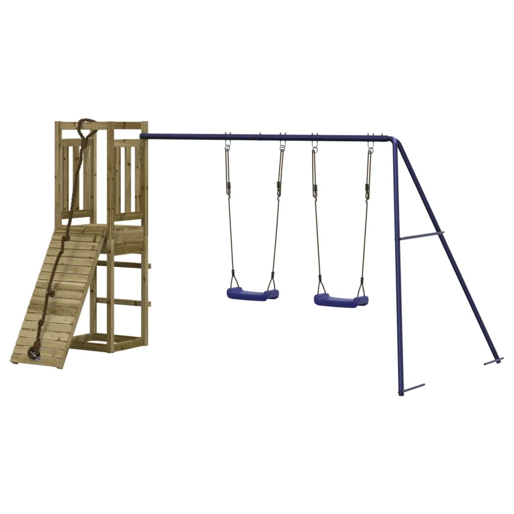 Set da Gioco da Esterno in Legno di Pino Impregnato CFW2099534