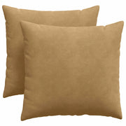 Cuscini da Divano 2 pz | Cuscini per sedie Marrone 45 x 45 cm Tessuto in Cords