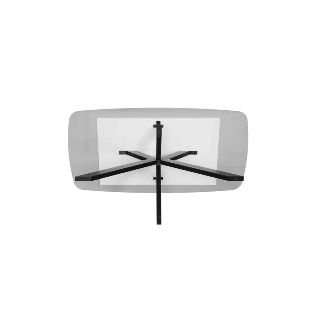 Tavolo da pranzo ARVENA – 180x90 cm – Colore beige marmo pietra – Piano effetto pietra – Design elegante e moderno