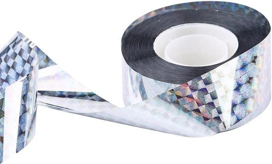 Cintura Anti-Uccelli Riflettente Repellente per Oche - Giardini Giardinaggi Prati Laghi Aree Aeree Aeroporti