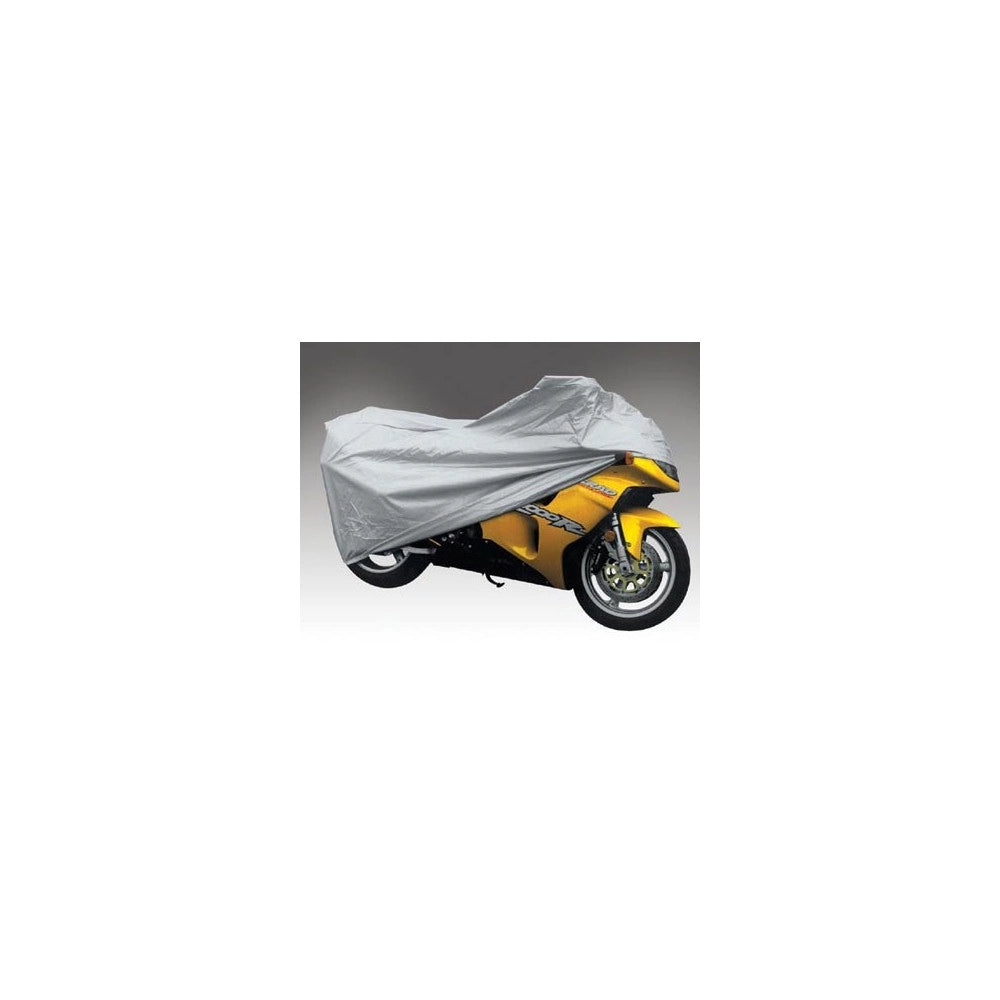 Trade Shop - Telo Cover Copri Moto Scooter Bicicletta Polietilene Argento Taglia M 120 X 210 -