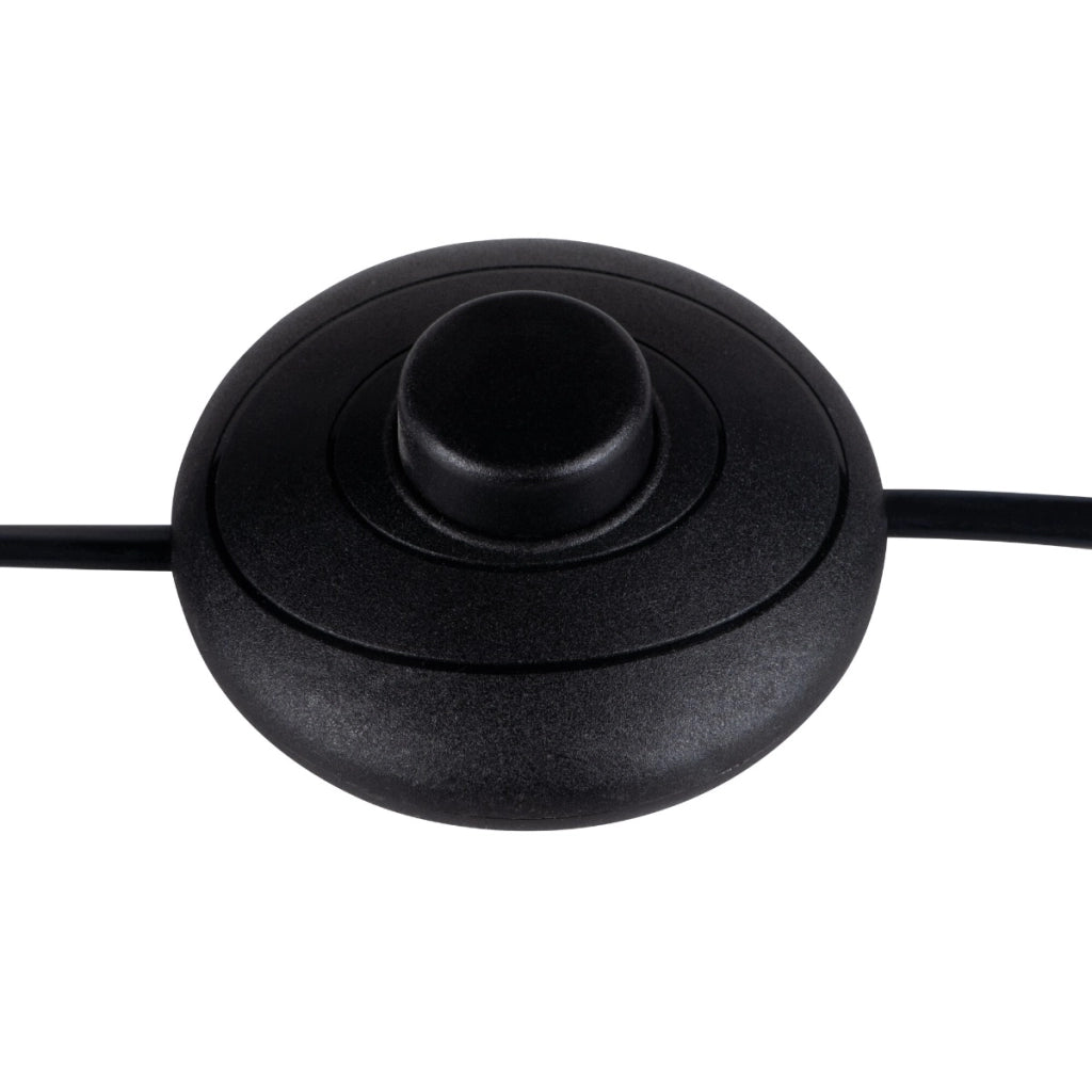 Lampada da terra Kanlux Evalo FL nera 3 faretti GU10 10W