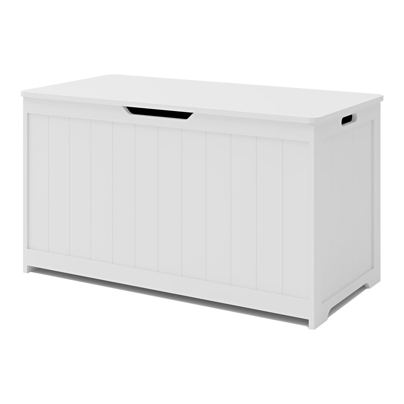 Baule portagiochi 80 x 40 x 45 cm bianco 03_0009285