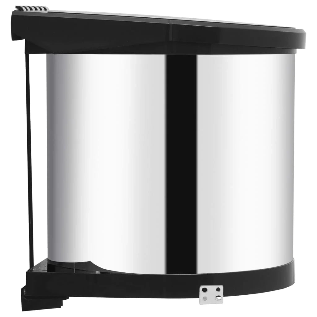 Pattumiera da cucina integrata in acciaio inox 8 litri 02_0006084