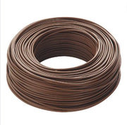 Cavo elettrico cordina unifilare fs17 sezione 25mmq marrone 25 metri