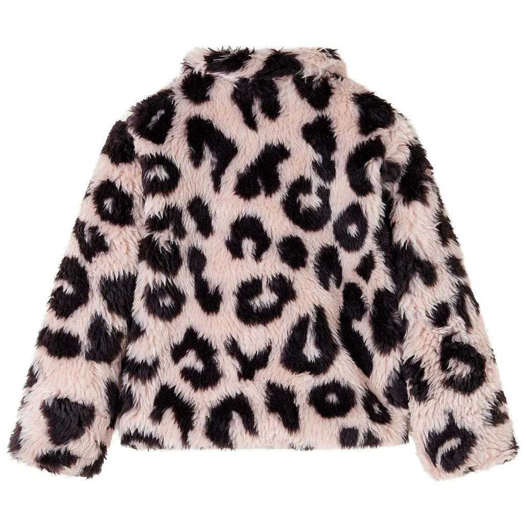 Cappotto da Bambina in Pelliccia Sintetica Rosa Chiaro 128cod mxl 84701