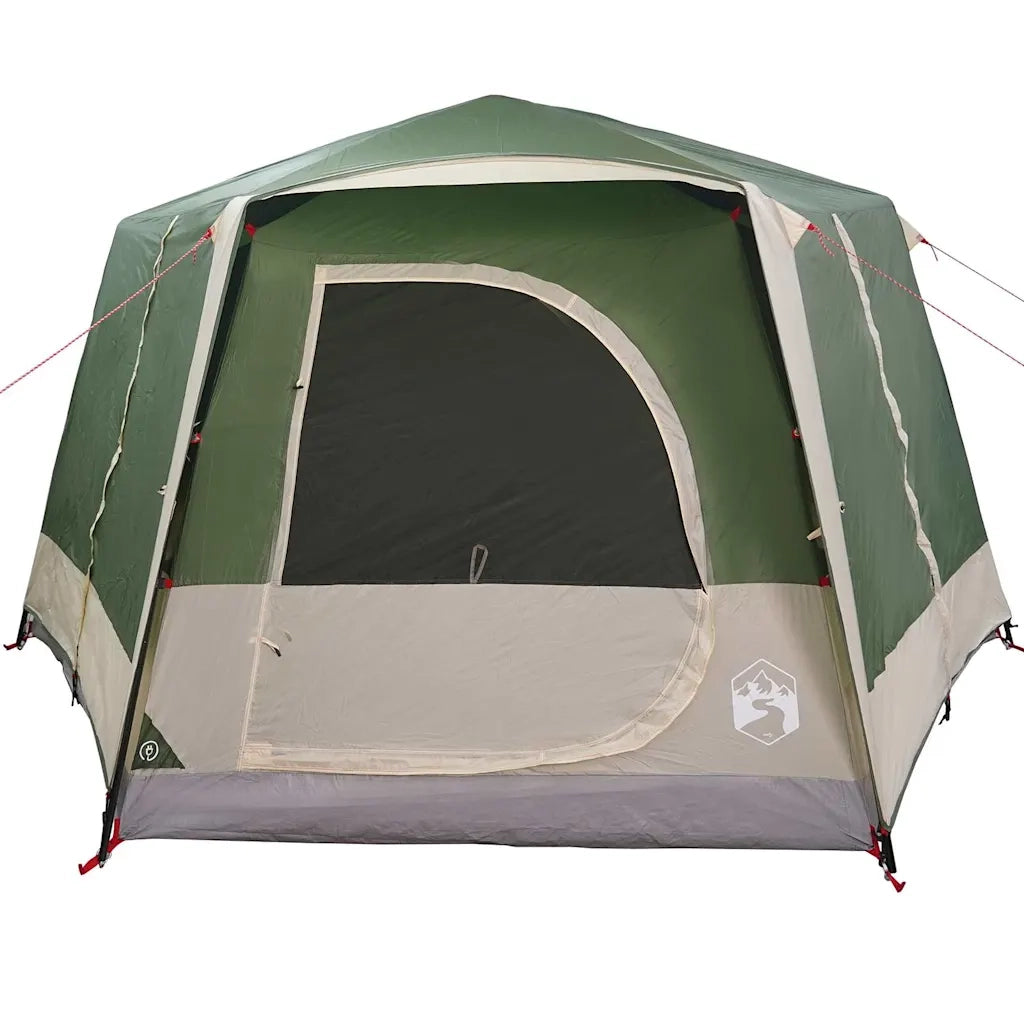 Tenda da Capanna per 5 Persone con tetto Verde e Bianco 42004029