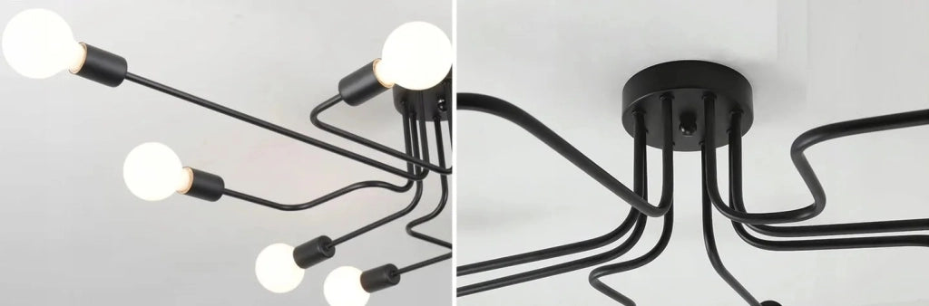 Lampada Da Soffitto/da Parete Ragno Agaro 8