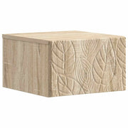 Mobiletto da notte a muro Rovere Sonoma 49 x 34,5 x 20 cm 898789