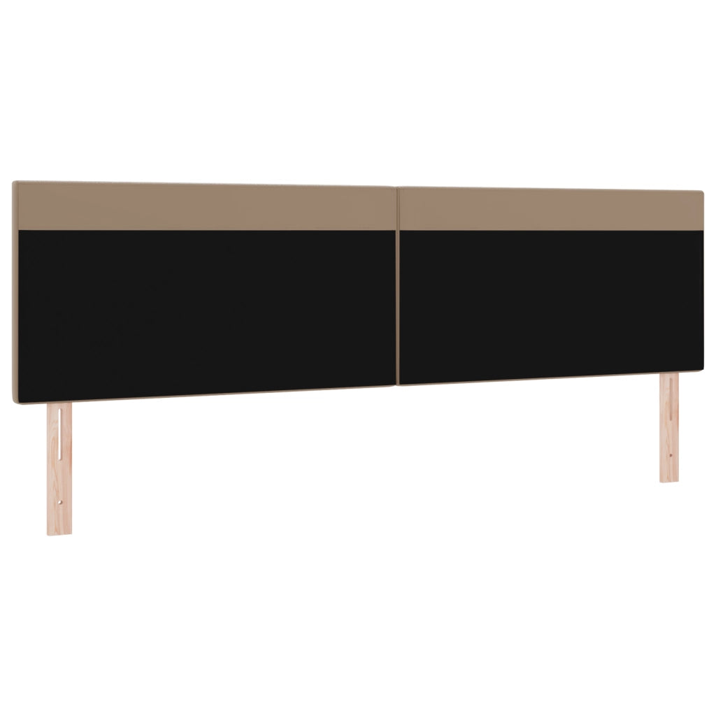Testiera Design Semplice Cappuccino 200 cm in Ecopelle