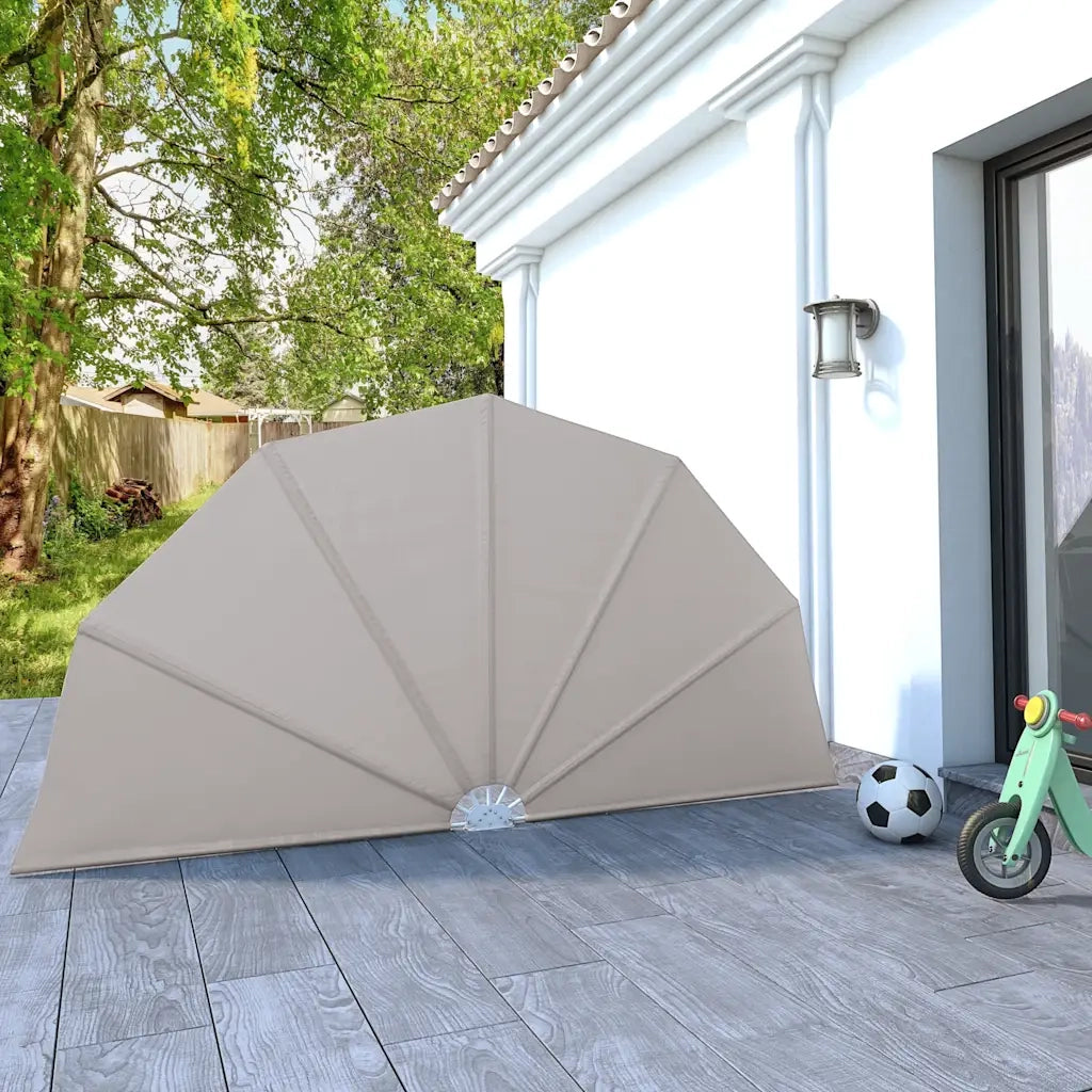 Tenda Laterale per Terrazza Pieghevole Crema 160 cm cod mxl 23403