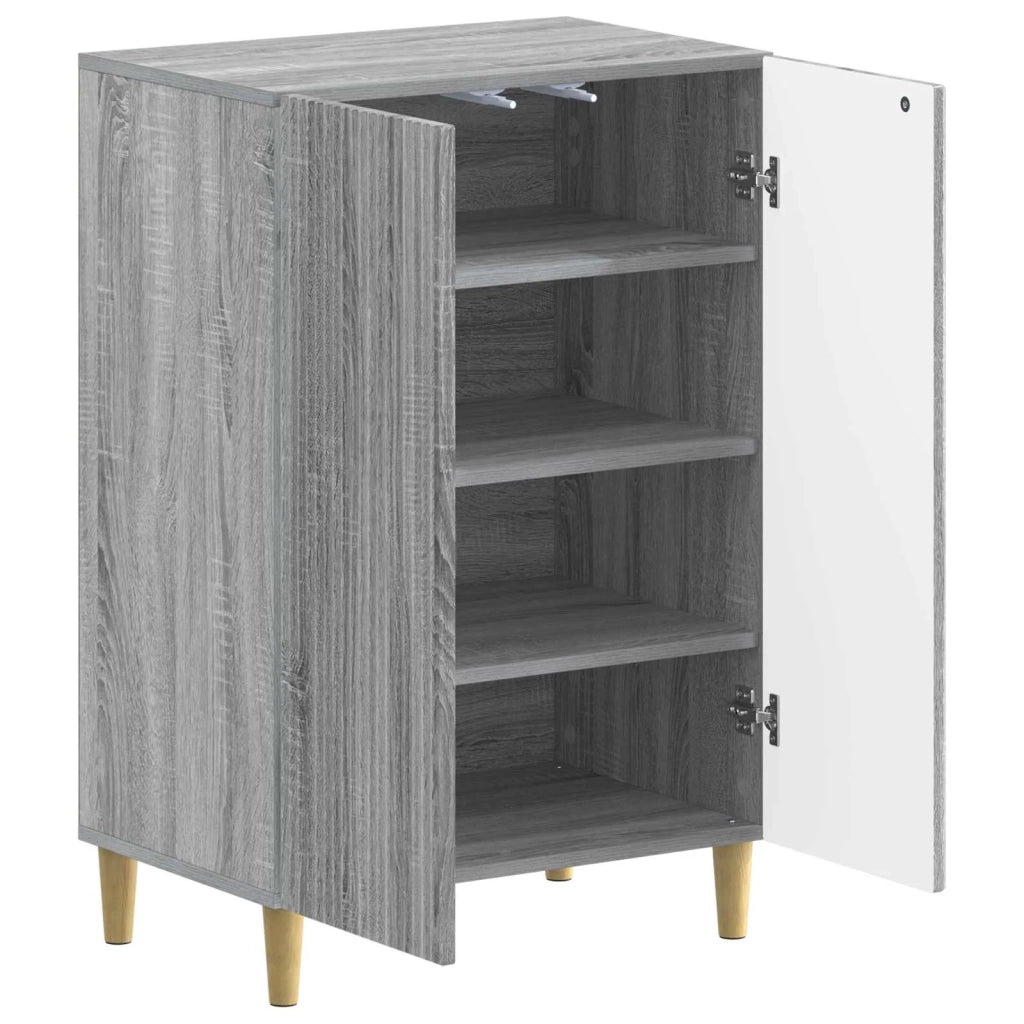 Mobile per scarpe ARNHEM 59,5 x 39,5 x 90 cm Sonoma grigio 896651