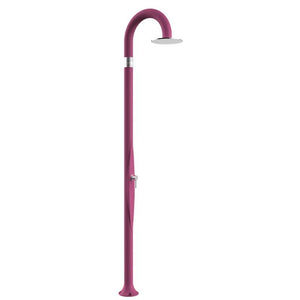 Doccia Tradizionale In Resina Funny Yin Con Miscelatore Colore Fuxia Cv-T305/4003